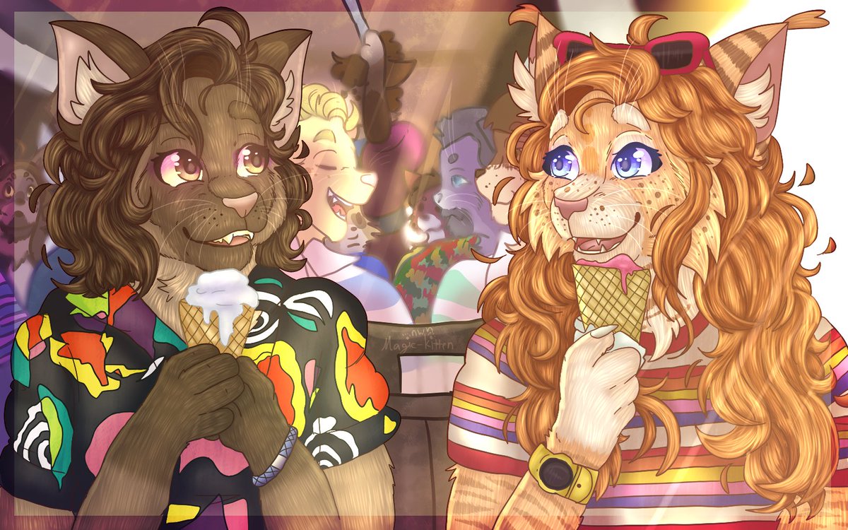 MagicKittenSou's tweet photo. :D The girls being cuties! I hope you guys like it!(please ignore the background I was tired af and wanted to finish๐ญ๐งโโ๏ธ)
Art/El(c)Me
Max(c)StormBolts
#StrangerThings #ElStrangerThings #ElevenStrangerThings #MaxStrangerThings #MaxMayfield #furryart #digitalart #myart #elmax https://t.co/DwdudXJcur