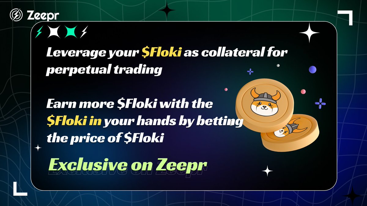 Zeepr_labs's tweet photo. 🎉Zeepr V3 has launched the $Floki pool! You can now use $Floki to participate in trading！

🌟Click here to trade https://t.co/irp5enpGVO

#Zeepr #ZeeprV3 #floki̇ #FlokiInu https://t.co/qUrCqvMZaO