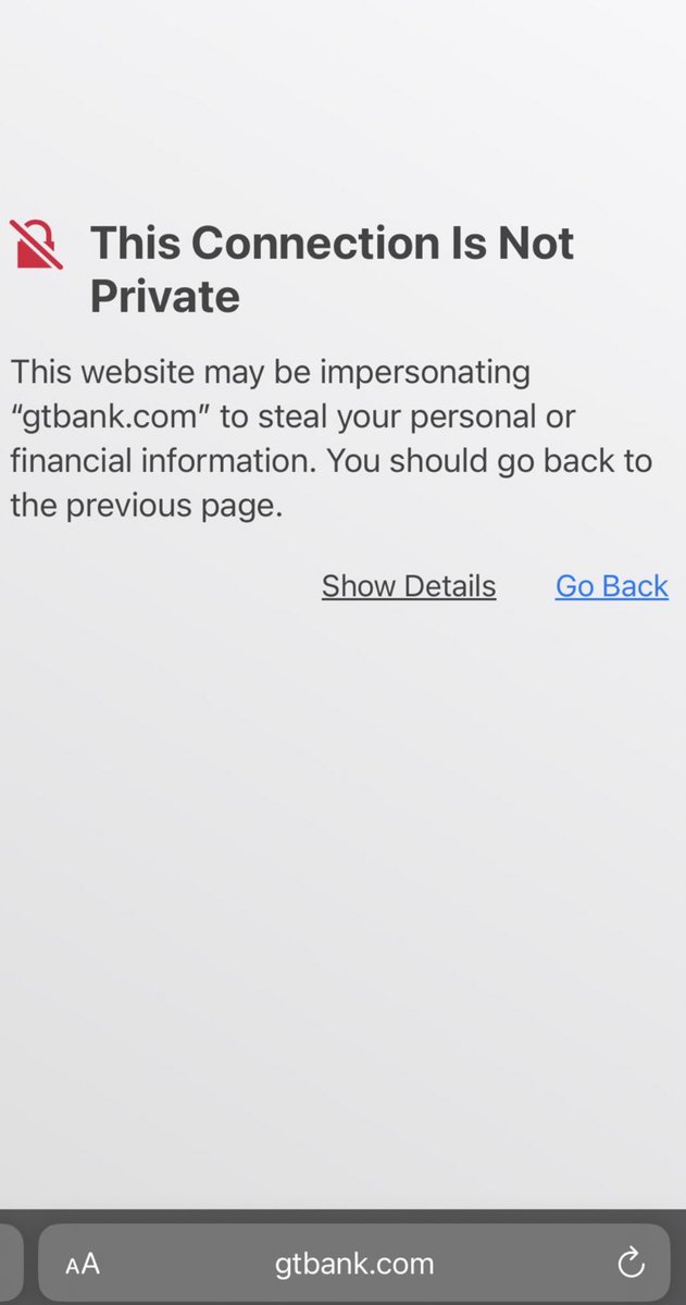 9japarrothq's tweet photo. Hackers Steal GTBank Website, Intercept Customers’ Data In Massive Phishing Operation. https://t.co/a3QQLajY7H