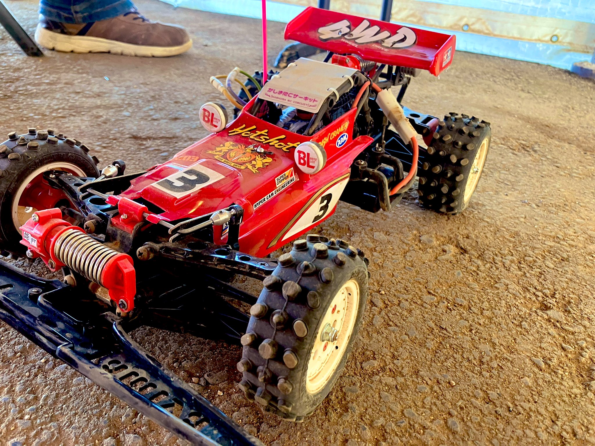 タミヤ1/10ラジコンキット ホットショット 1985年 当時物 デッド