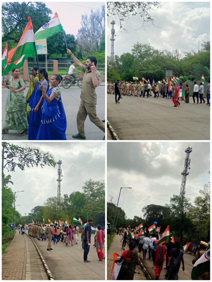 આજરોજ જિલ્લા વહીવટી તંત્ર વલસાડ દ્વારા હર ઘર તિરંગા યાત્રાની રેલીનું આયોજન કરવામાં આવેલ છે.
#EkHaathSwachhtaKeSaath
#78thGarvGujarat
#AzadiPlasticSe
#YuvaSanghSwachhta
<a href="/SBMR_Gujarat/">Swachh Bharat Mission- Gramin, Gujarat</a>
<a href="/CMOGuj/">CMO Gujarat</a>
@PMOindia
<a href="/IasChandra/">Manisha Chandra IAS</a>
<a href="/DDO_VALSAD/">DDO Valsad</a>
@AssComSBM