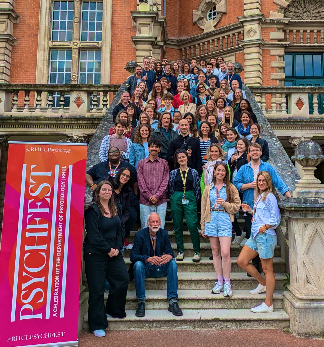 We have got excellence in research and teaching covered here at <a href="/RHULPsychology/">Royal Holloway Psychology</a>.  What sets us apart further is the strong and supportive community we've built. 

Come be part of our wonderful community and enjoy your next chapter with us!