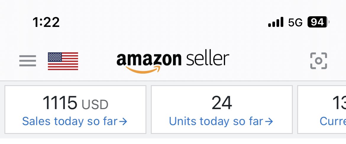 I know yellow bars aren’t profit but I hit the first 1k sales day🫡
Much love to the boys and all the people who have helped me grow
2k day up next🔥

<a href="/TannerFlips_FBA/">Tanner</a> <a href="/TheInsAsin/">Drew</a> <a href="/fbDre313/">Dre</a> <a href="/WesleySnipesFBA/">WesleySnipesFBA</a> <a href="/JeffHalvordson/">Jeff Halvordson</a> <a href="/SmartSourceFBA/">Daniel Vela</a> <a href="/austinrolfs12/">Austin Rolfs</a> @ecomvinnie <a href="/FBACaio/">Caio | Amazon FBA</a>