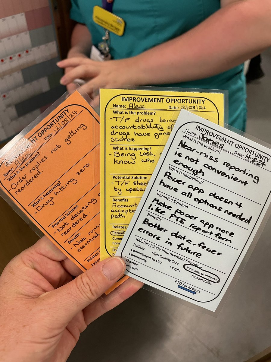 Patient First Delivery Team North Bristol NHS (@patientfirstnbt) on Twitter photo True innovation in practiceā¦. Different ticket colours for the different teams #genuis ensures spread of opportunity at the huddle š #genius ALSOā¦letās write some tickets and place them up to āstart the ball rollingā<a href="/CharlotteMunda6/">Charlotte Munday</a> <a href="/sphams/">Steve Hams RN</a> <a href="/MariaKaneNHS/">Maria Kane</a> <a href="/NorthBristolNHS/">North Bristol NHS Trust</a> True innovation in practiceā¦. Different ticket colours for the different teams #genuis ensures spread of opportunity at the huddle š #genius ALSOā¦letās write some tickets and place them up to āstart the ball rollingā<a href="/CharlotteMunda6/">Charlotte Munday</a> <a href="/sphams/">Steve Hams RN</a> <a href="/MariaKaneNHS/">Maria Kane</a> <a href="/NorthBristolNHS/">North Bristol NHS Trust</a>