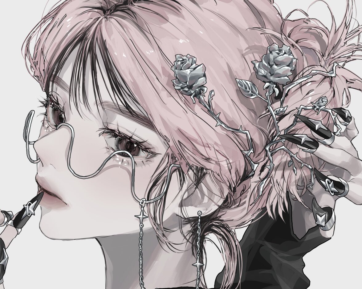 kirochy_00's tweet photo. 🎀🖤 https://t.co/NT9gOXEJXJ