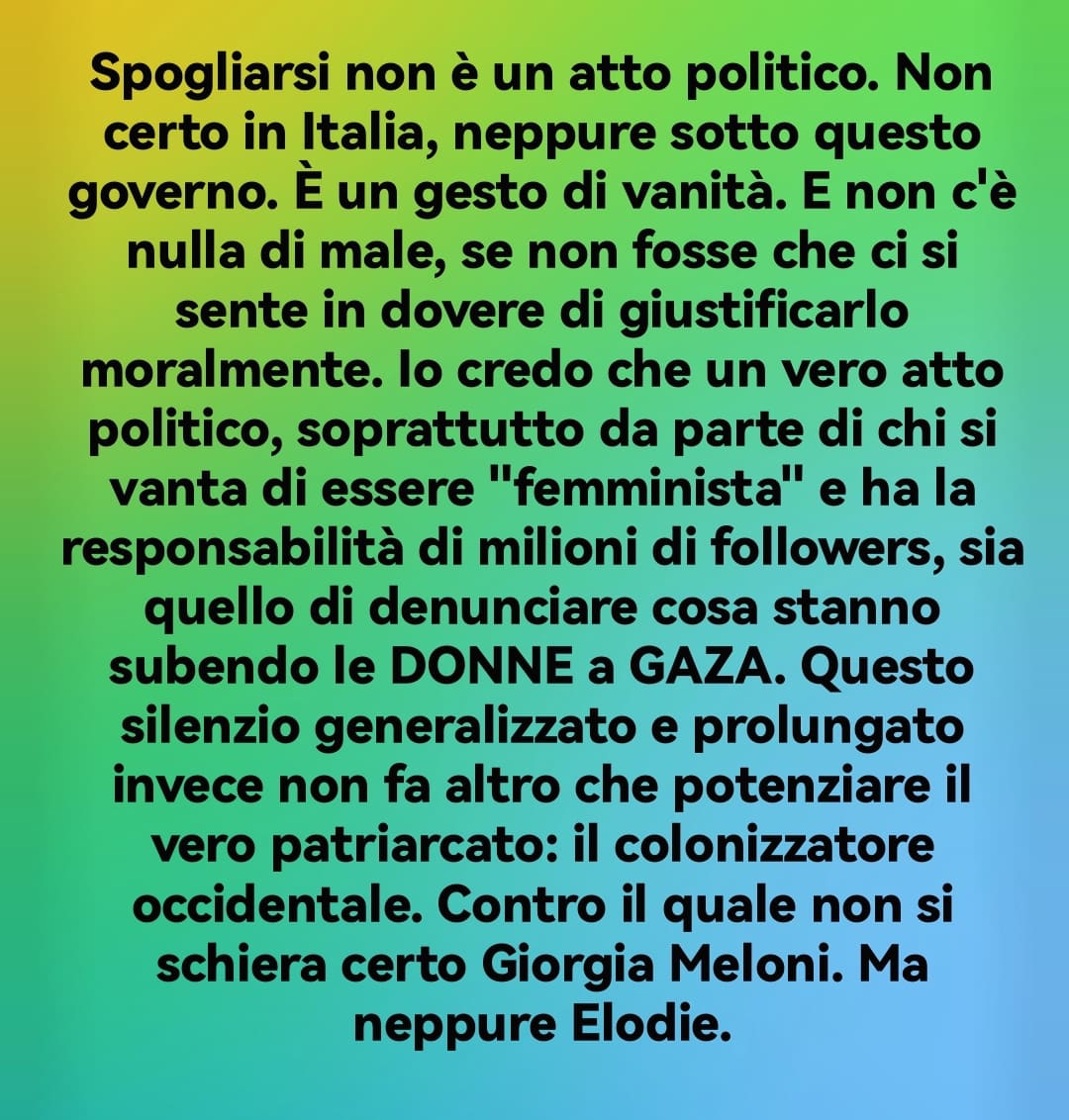 #ferragosto e il finto #femminismooccidentale