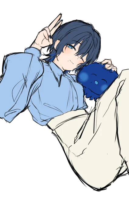 青くゆ ラフ～ 