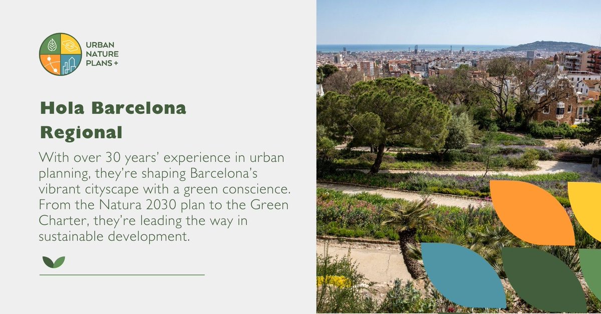 UNPplus's tweet photo. 🏙️🌳 Say hola to Barcelona Regional! 🌟 With 30+ years of urban planning experience, they're leading the charge for greener cities. From Natura 2030 to the Barcelona Green Model, they're shaping a sustainable future for Barcelona! 💚 https://t.co/rgwpqR76of