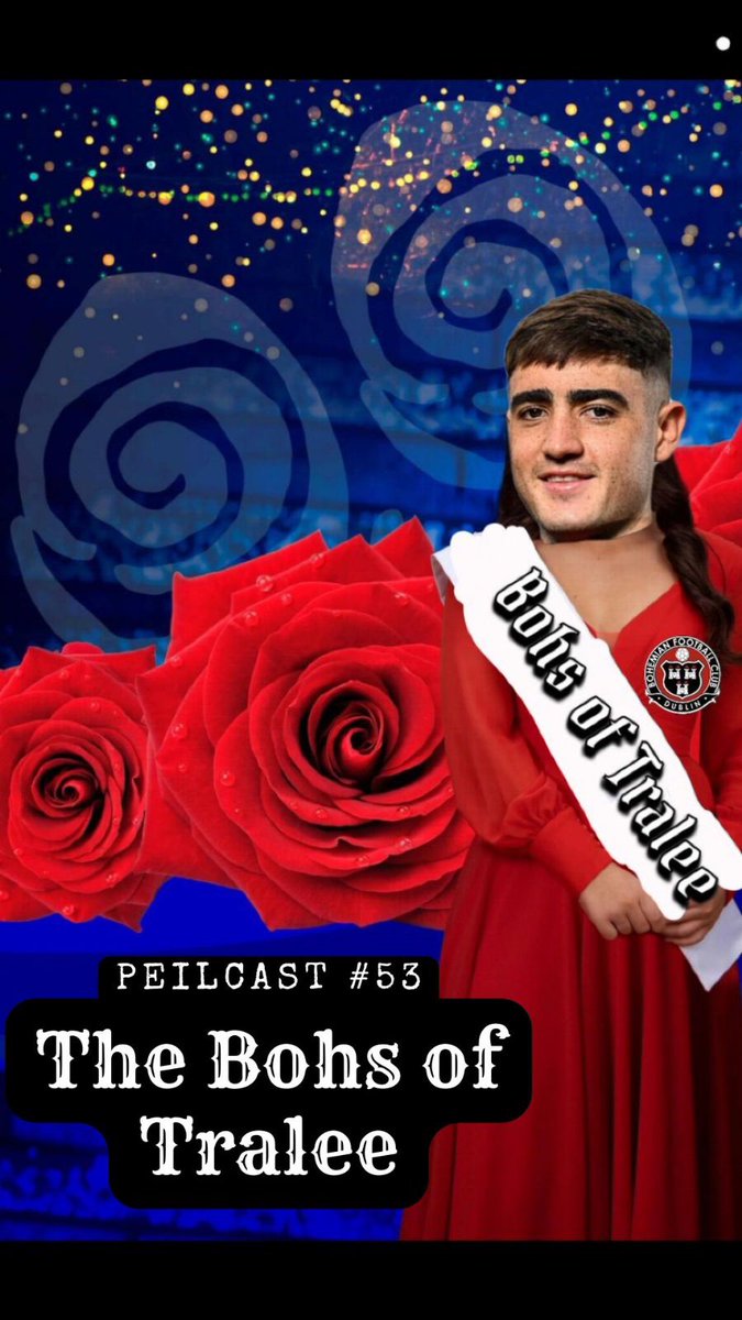 ThePeilcast's tweet photo. The Bohs of Tralee-Peilcast #53 out now!

-Shamrock Rovers appeal
-Wide open Title Race
-Refereeing performances (again)
-Upcoming FAI Cup fixtures 

Buckle up, this could be the most incoherent podcast episode ever recorded. Catch it here👇

https://t.co/un3GTw63Na https://t.co/Imdqy6Rc2N
