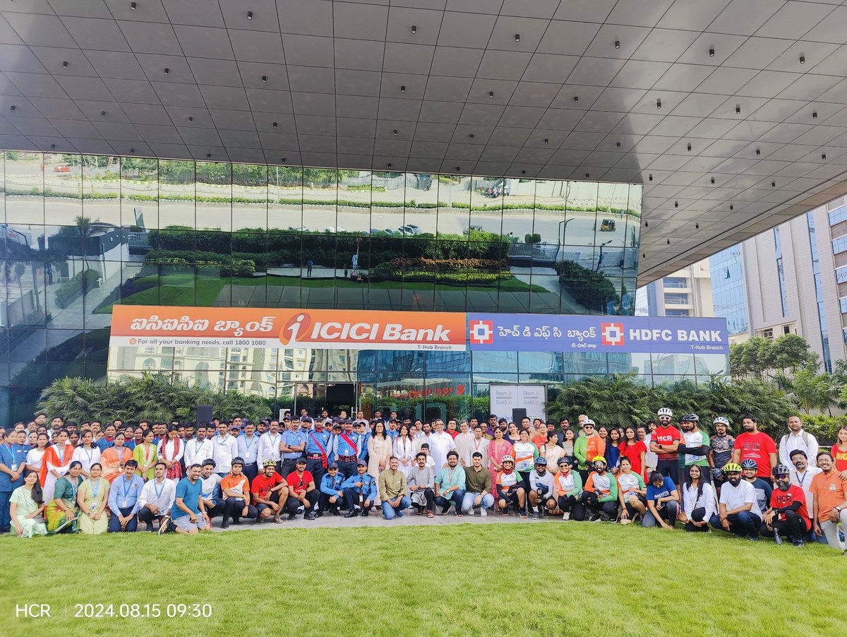 walkaholic_7's tweet photo. @happy_hyderabad Independence Day ride to T-works.
 Thank you everyone for participating in huge number and making the event successful.
Wish you a happy #IndependenceDay🇮🇳🇮🇳
#activemobility #happyhyderabad #hyderabadcyclingrevolution
#HCR4.0 https://t.co/wf8G0WvuIV