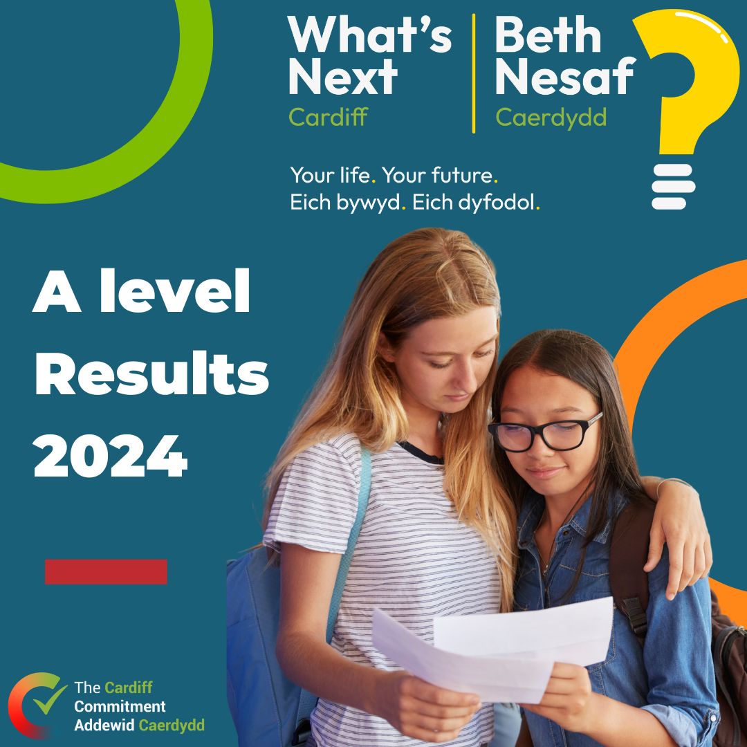 CdfCommitment's tweet photo. It’s exam results time and there is lots of support and advice on offer to help young people decide on their next steps...🛣️ 👣
You can explore all of your post-16 options in one place by visiting https://t.co/k1KbClAWgH
#WhatsNext24 #ExamResults #cardiffcommitment https://t.co/h7DjfPDCaM