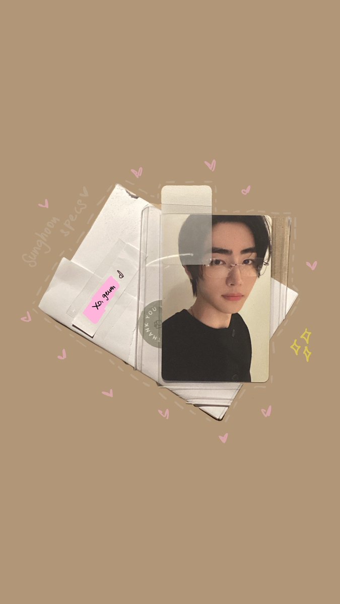 hakpyoneuksnghn's tweet photo. aaaaaa sunghoon specs haver na!!
thank you so much @shan_leshop for packing it well and safe!! till our next transaction๐ซถ
hee specs and heehoon headphones na ba next?๐
#shansfbacks https://t.co/TmXKTIAqru
