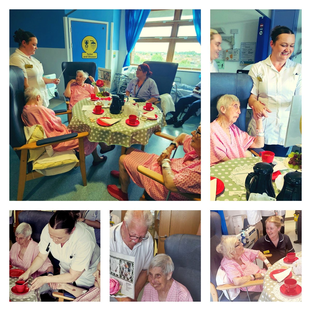 It's wonderful for the Dementia &amp; Delirium team to see Laura Chatfield's initiative in action, planning tea events for patients with delirium and dementia while in hospital, assessing occupational therapy needs, aswell as providing essential stimulation through quizzes and music