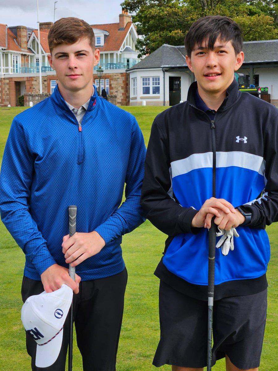 David Li Ferguson beat Owen Melrose 3&amp;1 in the semi final of the Lothians Junior Champion of Champions &amp; Medal Winners 2024 ⛳️
