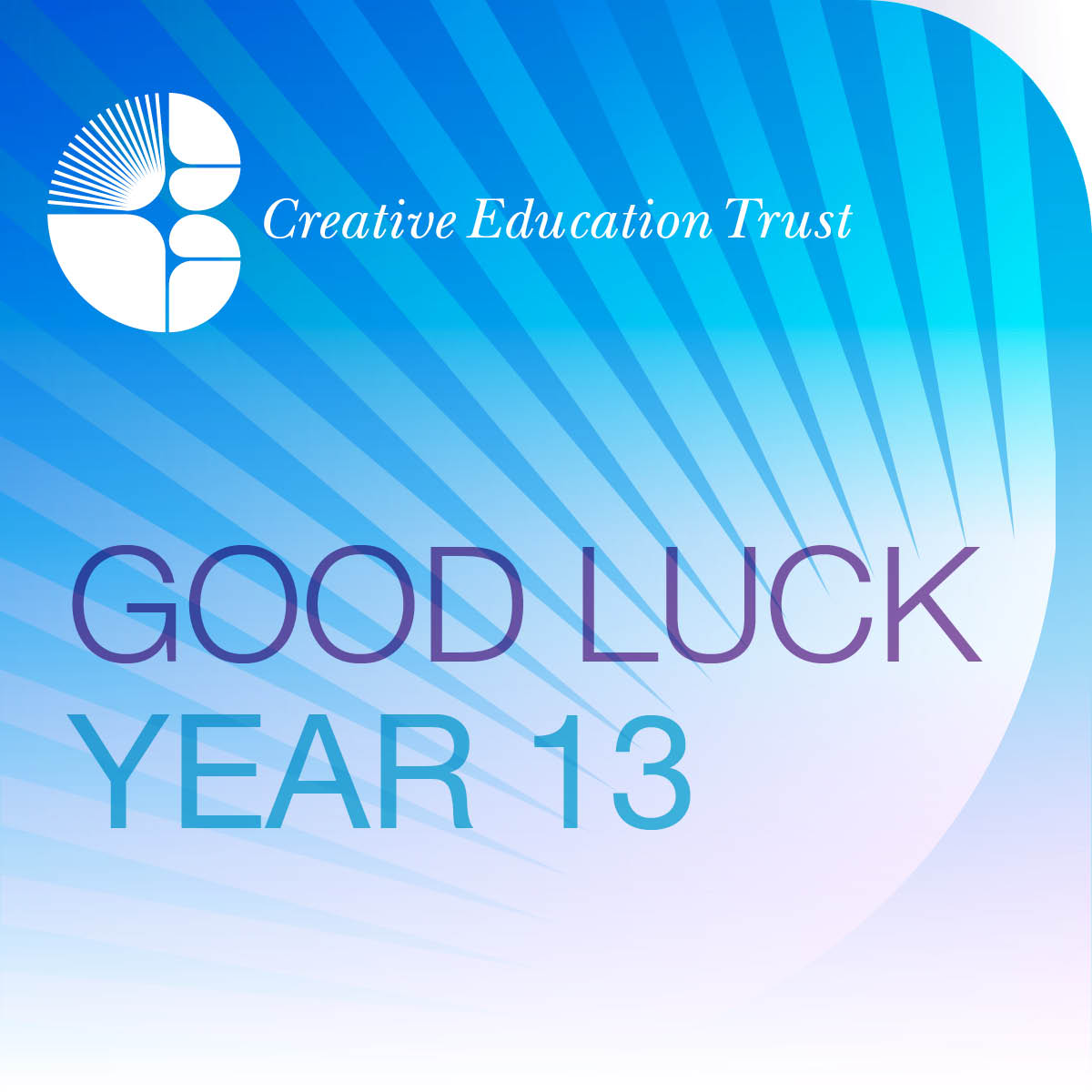 Good luck to all post 16 students across Creative Education Trust  receiving their A level results this morning.
#alevelresults2024 #wrennschool #weaversacademy
#thehartschool #abbeyfieldschool #ashgreenschool
#thebulwellacademy #creativeeducationtrust