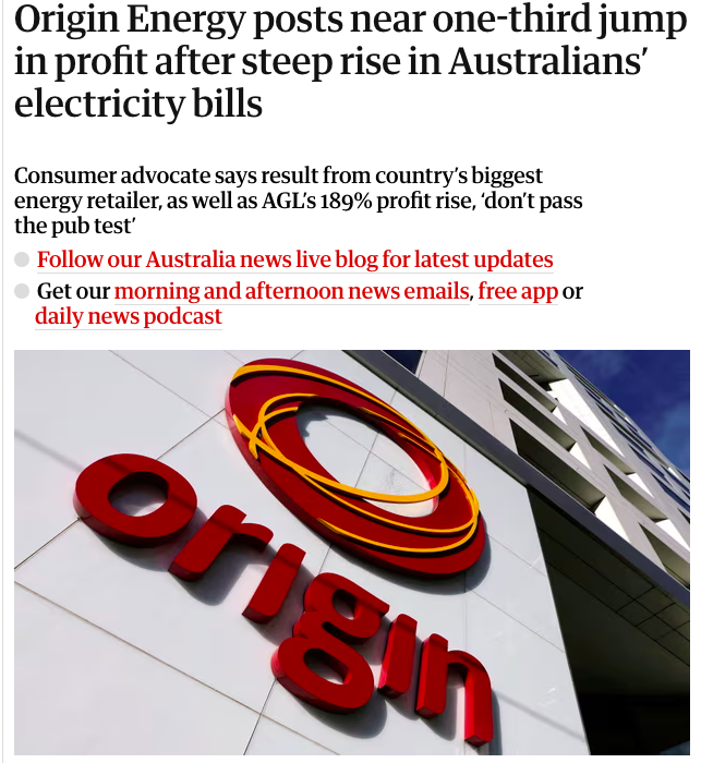 As a result, <a href="/originenergy/">Origin</a> customers can now expect their energy prices to drop. It won't happen. But they can still expect it if they want to.