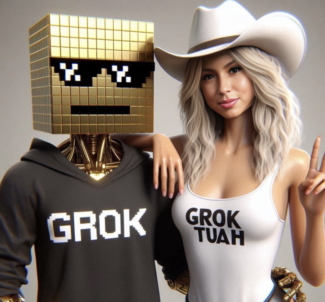 HawkTuahGirl24's tweet photo. Drop your favorite Grok memes https://t.co/8ZJ3R6pDP4