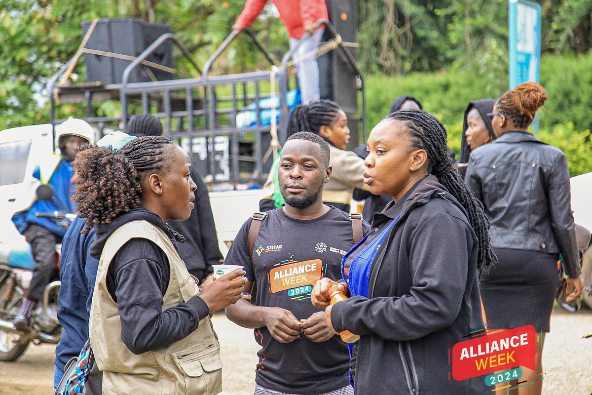 SRHRAllianceUg's tweet photo. Earlier this morning, we held a debriefing with the team at the @RHUganda offices, where various teams had the opportunity to share updates on their activities in the areas they visited.
#AllianceWeek24 
#RightHereRightNow 
#SRHR4All https://t.co/rSMtL5L1Og