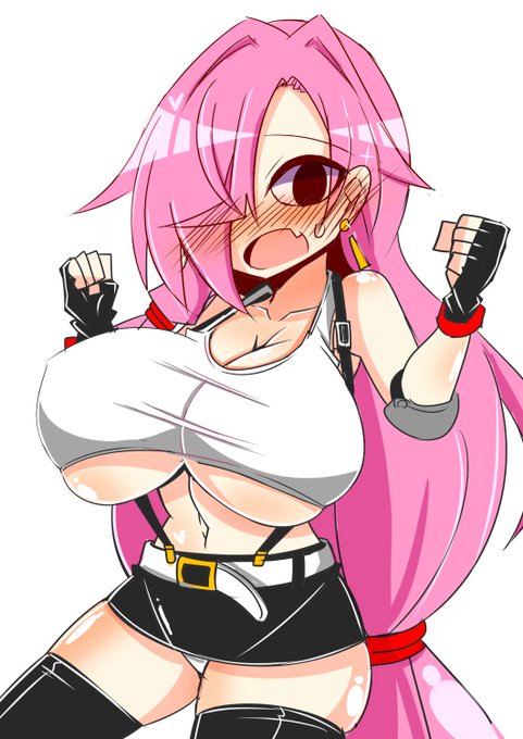 落書きティファコスプレのはくん 