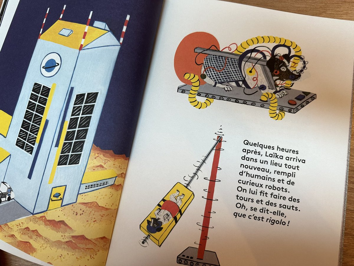 실험용으로 우주에 버려진 떠돌이 개 라이카가 같은 처지의 동물들을 만나 함께 모험을 떠나며 그토록 꿈꿨던 진짜 가족을 이루는 이야기 입니다. 작가는 1957년 스푸트니크 2호를 타고 우주로 보내진 러시아 개 라이카의 이야기를 자신만의 상상력을 더해 전혀 새로운 이야기로 탄생시켰습니다.