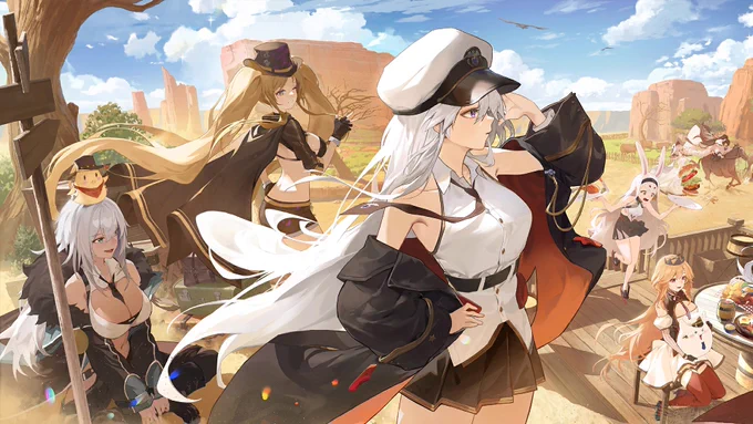 裏山イベント「荒野休日開拓記」ストーリーCG#アズールレーン 