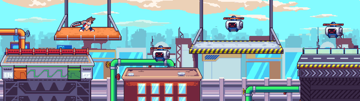 A sample scene for our game RARARUSH!!!

Join our Discord for more updates:
discord.gg/F7AdKhds3v

#indiedev #gamedev #indiegame #pixelart