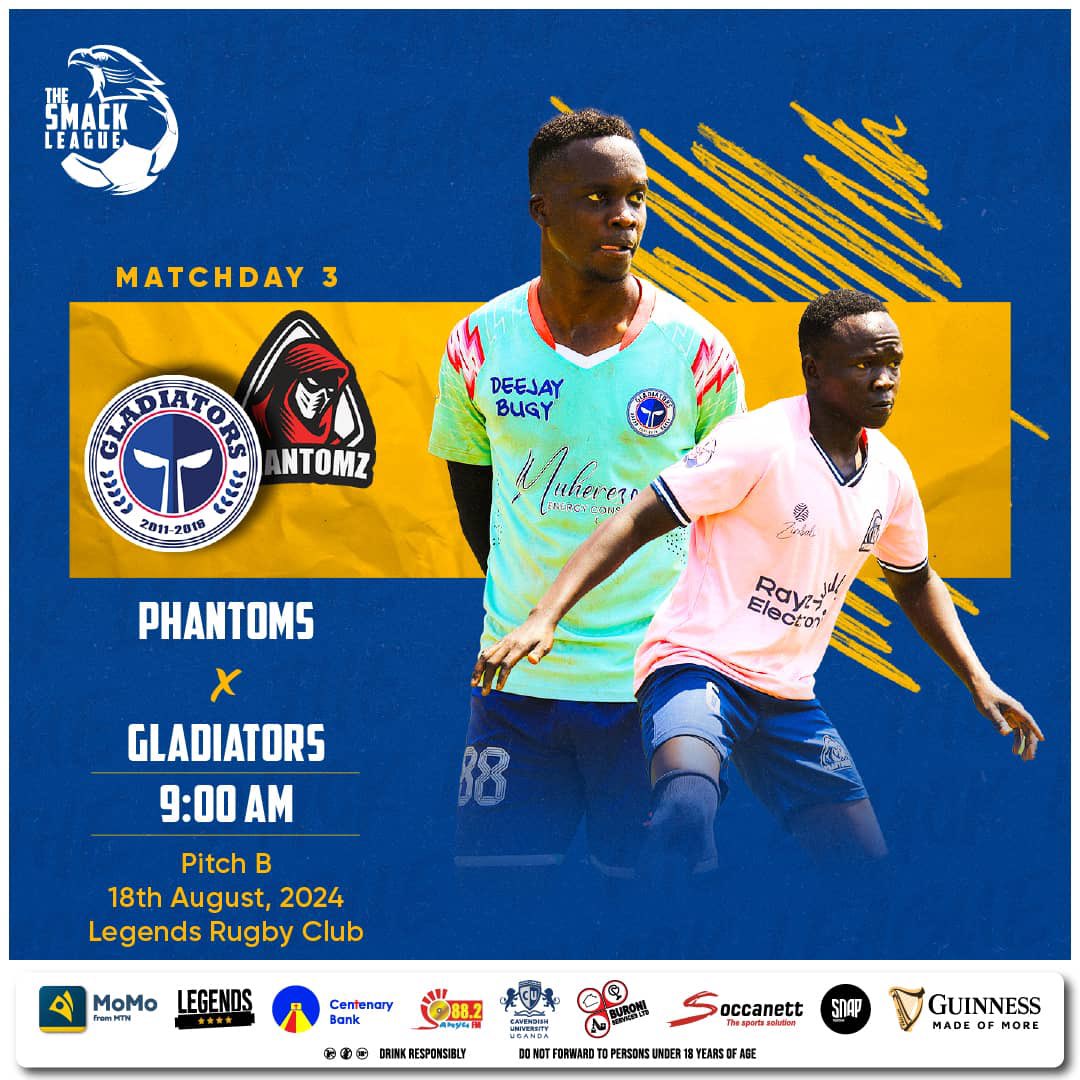 This Sunday we are blessing the kiddoz and their new kit very early by 9:00am 

Call it early morning mass(acre) 😂

#TSL7 #Gladiator #BugyPR #UnclElegant #MuherezaEnergy