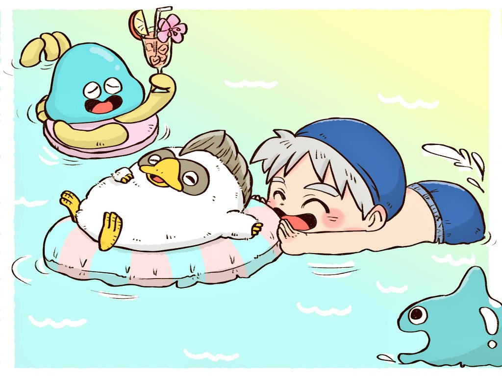 楽しいプール！🏊‍♂️