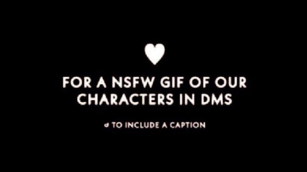 || if you like what I got in the DM’s feel free to continue it as an RP ( if you retweet with context ) or we can plot something to have us end up like the media I send ~