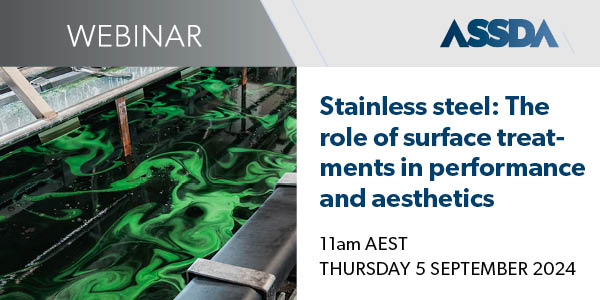 Explore how surface treatments impact stainless steel's performance and aesthetics, from corrosion resistance to visual appeal. Focus on austenitic, ferritic, and duplex alloys. Submit your questions by August 30th. #StainlessSteel #SurfaceTreatments