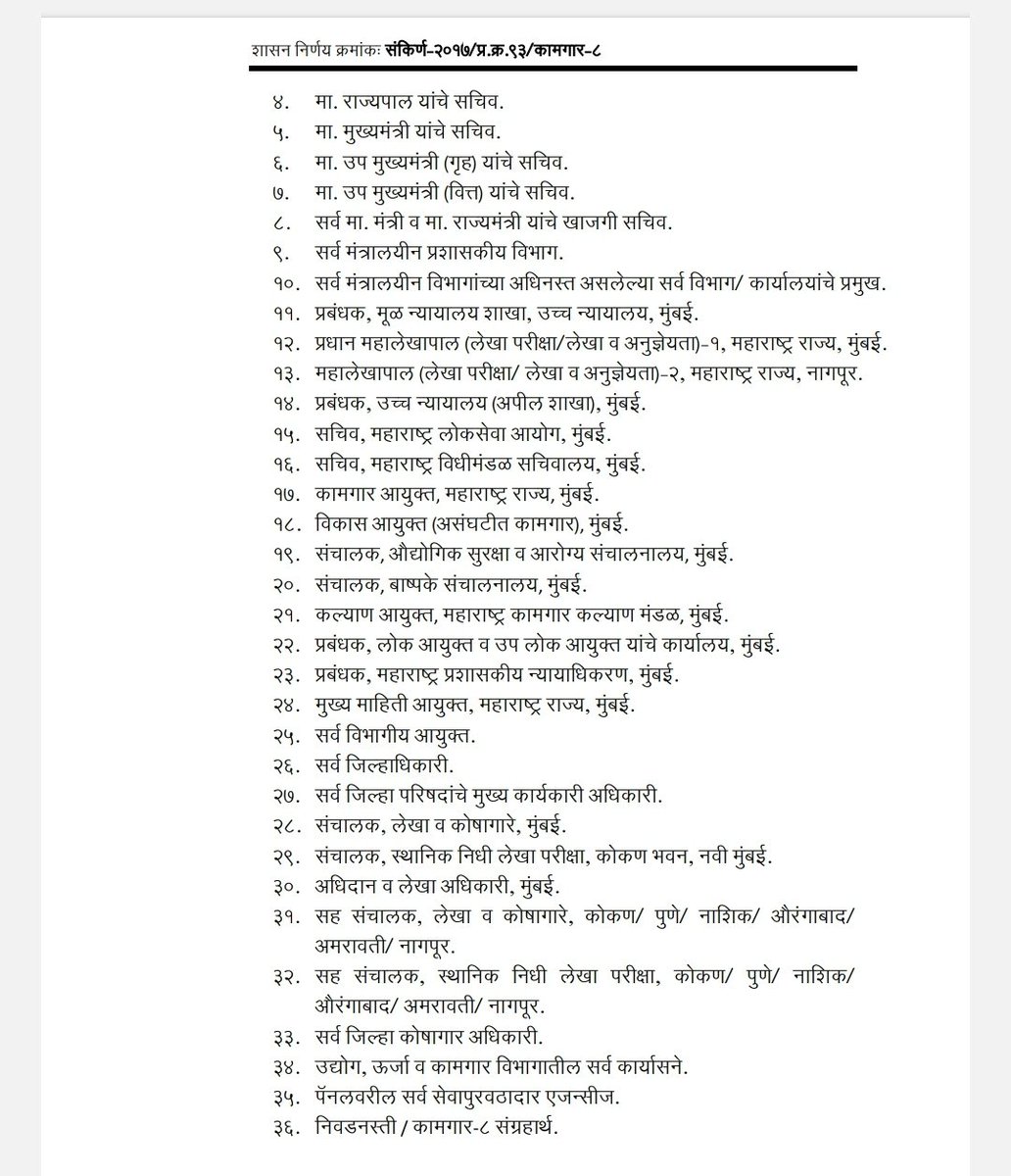 MILINDRATHOD14's tweet photo. @VasaiVirarMcorp @Dhananjay_AAP @VasaiVirarYouth @NANA_PATOLE @NCPspeaks कंत्राटी भरतीचा GR 31 ऑक्टोबर 2023 रोजी रद्द केला असताना वसई विरार महानगर पालिका मधे कंत्राटी भरती का केली जात आहे..? सदर निविदा तात्काळ ���द्द केली जावीत.
नम्र विंनती...@CMOMaharashtra @Dev_Fadnavis https://t.co/rSZJ2R9BrX
