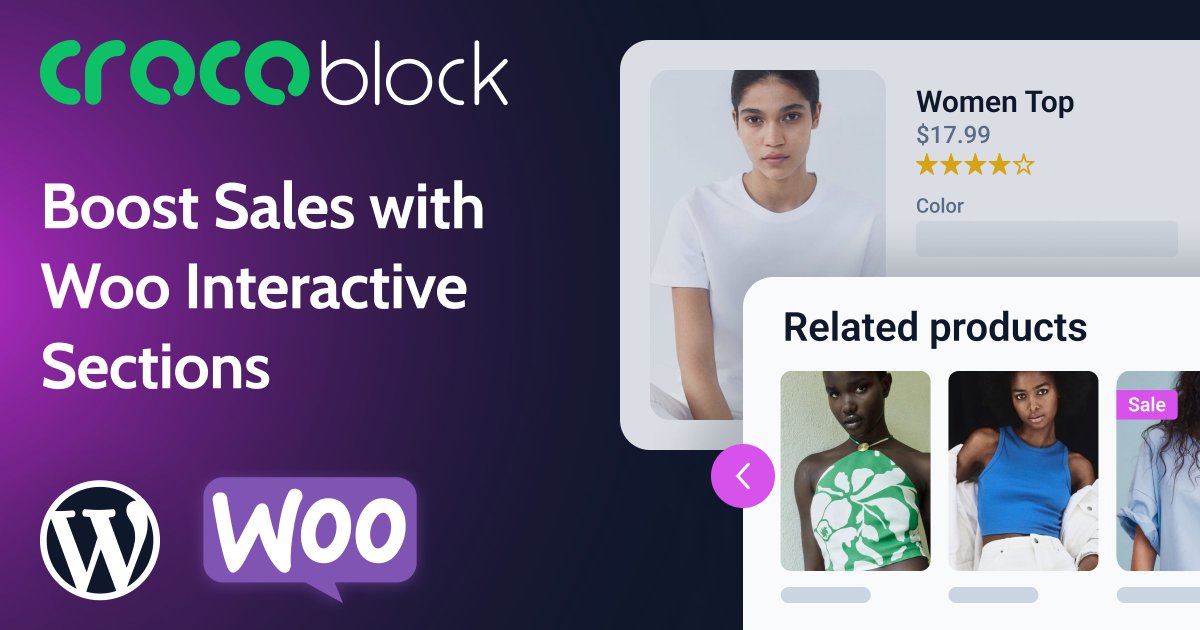 MRcrocoblock's tweet image. #JetPlugins users love building standout #eCommerce sites! 🛍️ We’ve highlighted top features to enhance your projects:
🔹 Interactive sections
🔹 Advanced filtering
🔹 Custom checkout, cart &amp;amp; accounts
What features do you use? Learn more here! 📲
out.crocoblock.com/46OT67Z