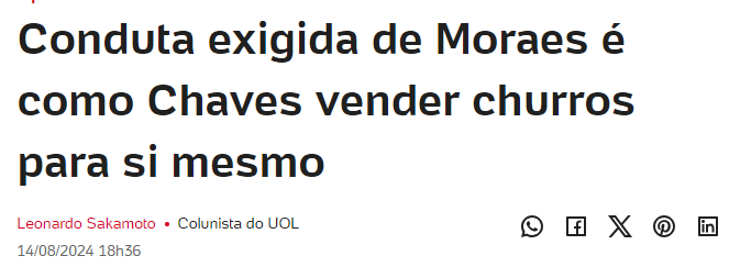 Felipefado's tweet photo. Se eu e o @blogdosakamoto convergimos, acho que disse algo certo, hehehe https://t.co/a5eEUJjeDG