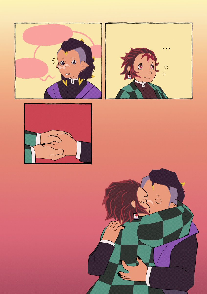 spiritualrisk's tweet photo. #gentanweek2024 day 7!! the promised gentan comic! https://t.co/9MY3prRatr