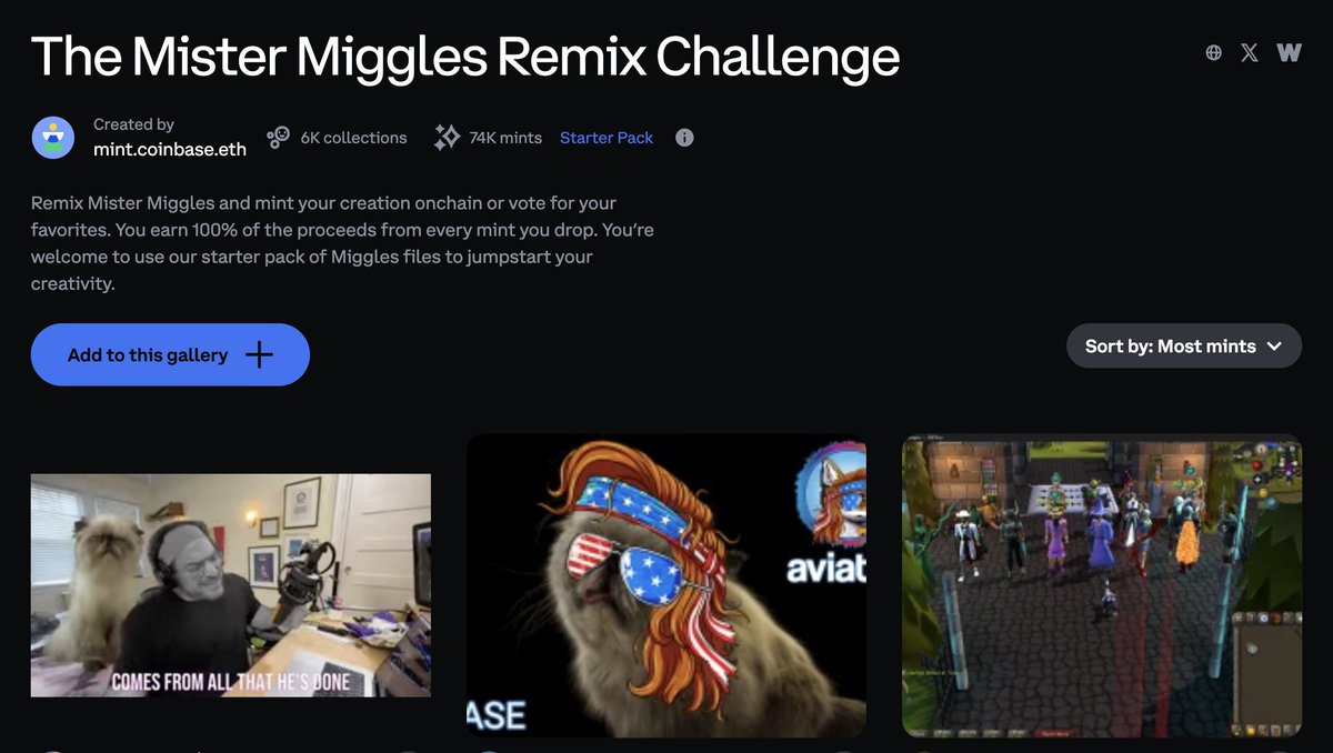 crypto_miser's tweet photo. @coinbase challenge accepted

Presenting: Miggles Mines $ORE

https://t.co/vT9TEQVCc0 https://t.co/RLs6GzWVTC