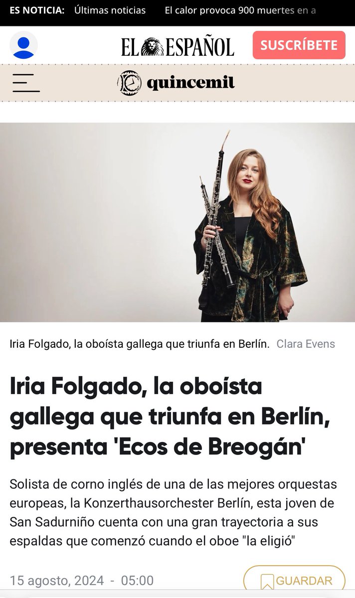 Mi entrevista a <a href="/Iriafolgadoboe/">Iria Folgado</a> hoy en <a href="/quincemil15000/">Quincemil</a> #ecosdebreogan <a href="/marcoseoane/">Marcos Seoane</a>