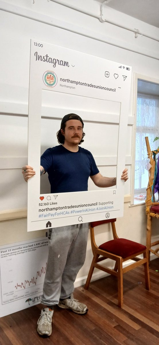 Why aren't the management paying the backpay for <a href="/UNISONEastMids/">UNISON East Midlands</a> Health Care Assistants at Northampton and Kettering General Hospitals? #Solidarity with your August MegaStrike. Here's Jake expressing his support #FairPayForHCAs #PowerInAUnion  #JoinAUnion