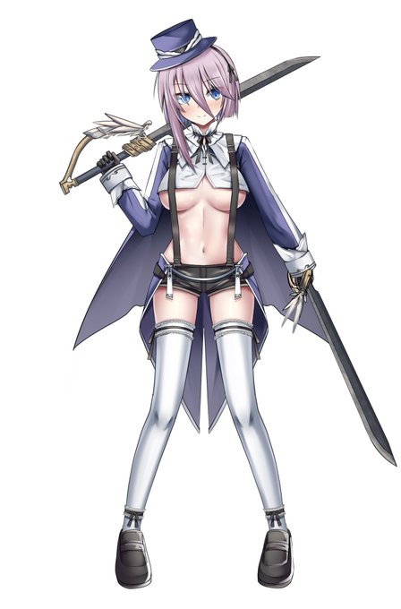 大胆な服装の○し屋さん 