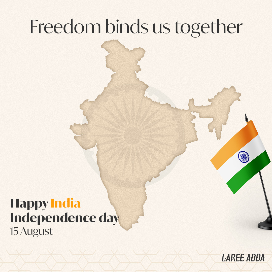 Lareeadda's tweet image. Freedom binds us together, no matter where we are! Celebrate India’s Independence Day with us at Laree Adda in New York. Enjoy a special menu filled with flavors of home as we honor the spirit of unity and freedom. Happy Independence Day, India! 

#lareeadda #independenceday