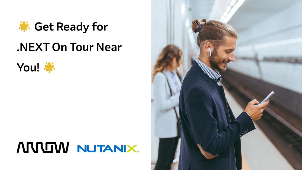 Join Nutanix for .NEXT On Tour, where Nutanix will reveal the latest innovations, announcements, and thrilling content from .NEXT. At this dynamic event, discover new enhancements in Nutanix Cloud Infrastructure and AHV, and more. Register here - arw.li/6018ckxHu