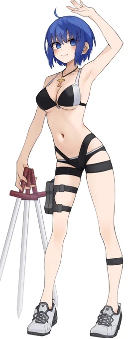シエル先輩のサマーを簡易霊衣よりさらにオープンにしていきたい#FGO 