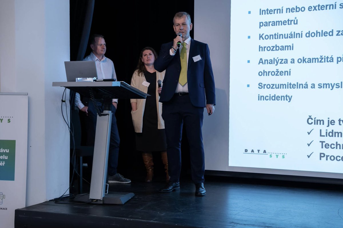 🔒 Kyberbezpečnost je nejen o technologiích, ale i o lidech a procesech, vysvětlí Radim Pracuch na konferenci Kyberbezpečnost 2024. Už 🗓️ 17. září 📍Hotel Don Giovanni ➡️ Registrace datasys.cz/udalosti/konfe… #Kyberbezpečnost