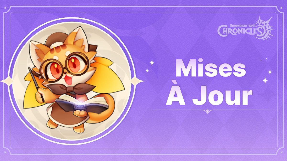 chronicles_fr's tweet photo. Une nouvelle mise à jour est maintenant disponible !

Pour plus d'infos sur la mise à jour, veuillez consulter le lien ici
👉🏻 https://t.co/9cqHCR0kKn

#SummonersWar #Chronicles #SummonersWarChronicles #Com2uS #mobile #PC #game #gamer #gamers #summon #invocateur #france https://t.co/VgC81JLpVh