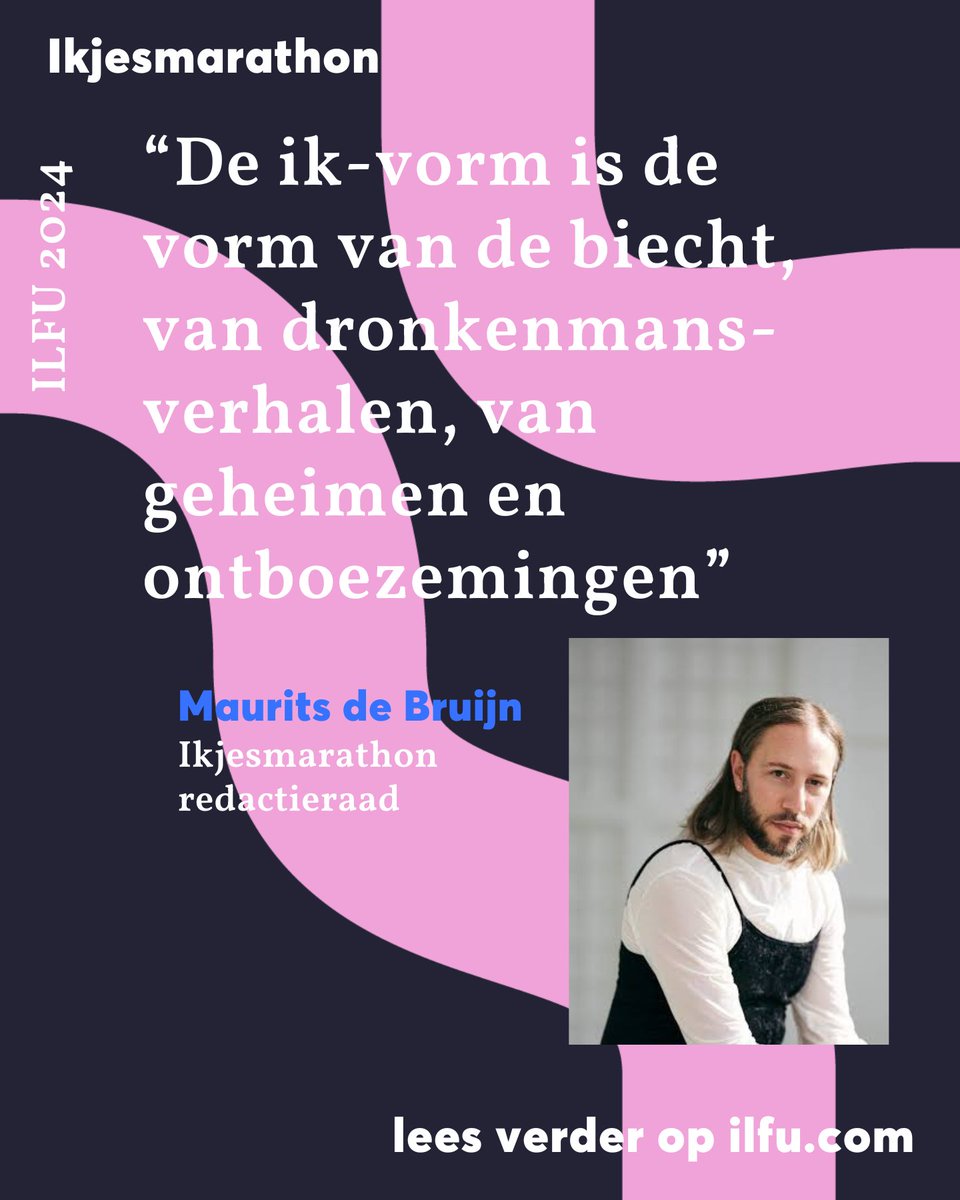 Vandaag doet Maurits de Bruijn, lid van de ILFU Ikjesmarathon redactieraad, op ons platform een boekje open over zijn favoriete persoonsvorm – mag jij raden welke dat is 🌝

Nu lezen 👉🏽 ilfu.com/alle-artikelen…
Ikje insturen 👉🏽  ikjesmarathon.ilfu.com