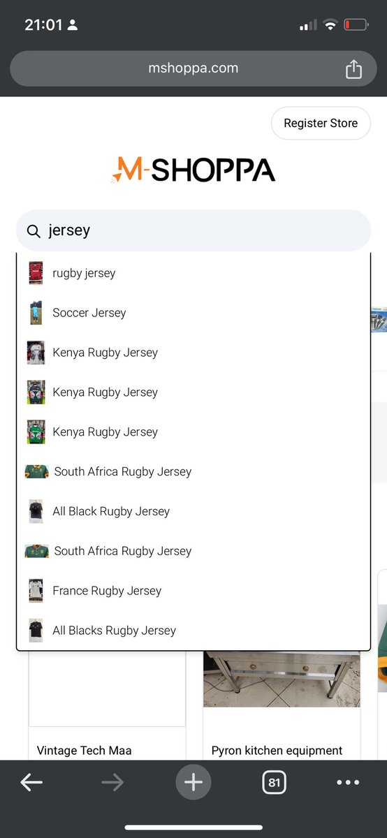 We're introducing global search across all shops on mshoppa. Go to mshoppa.com to search and shop.