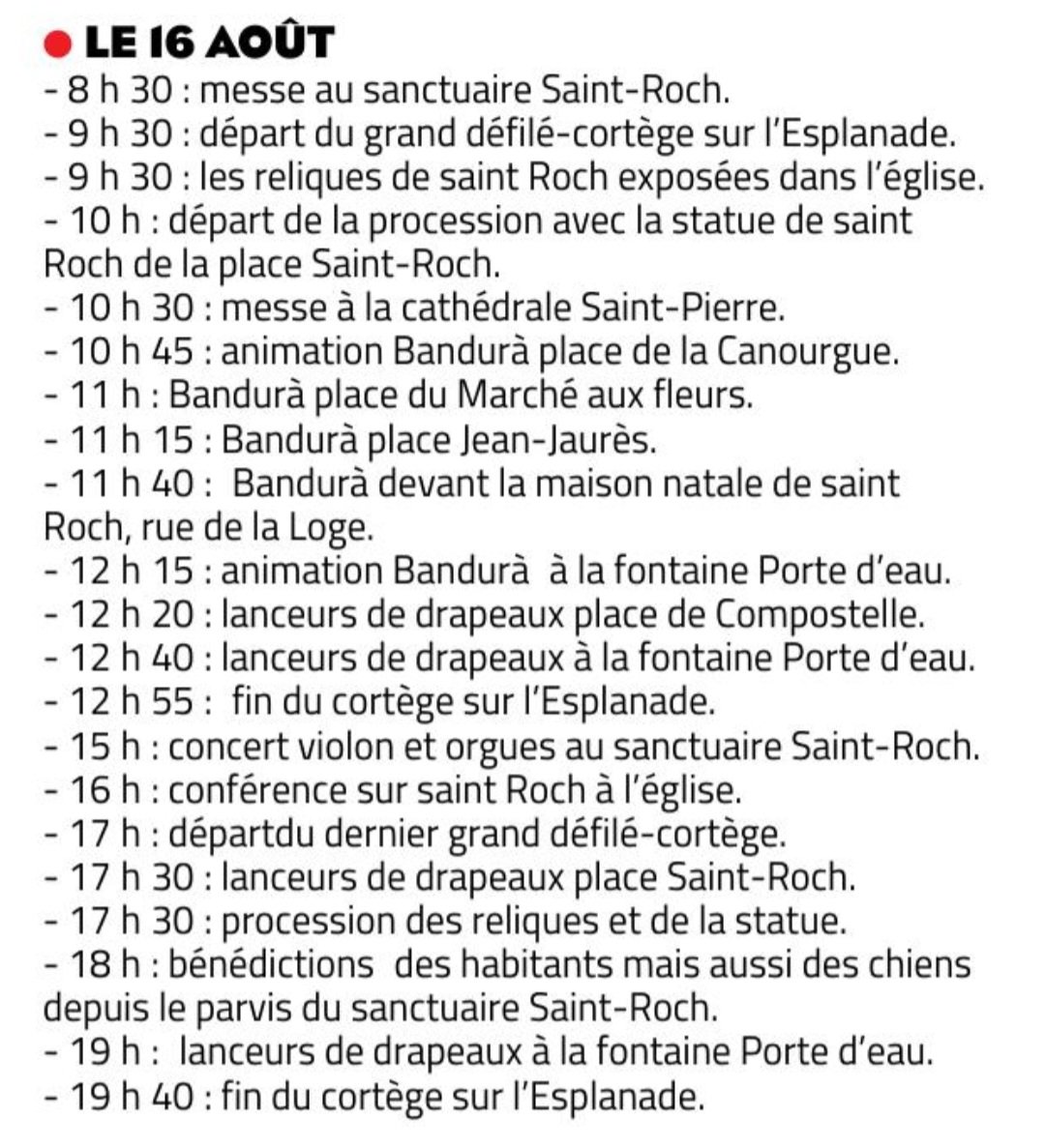 guepier92's tweet image. Roch de #Montpellier un Saint célèbre dans sa cité. 

Jeudi 15 et vendredi 16 août 2024, #Montpellier va célébrer en grande pompe ce pèlerin laïc natif de la ville et connu dans le monde entier pour être un saint guérisseur de la peste. #SaintRoch  

midilibre.fr/2024/08/14/fet…