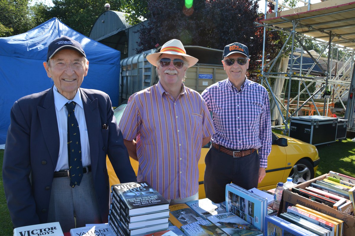 Some years ago Tony Blackman asked me to help him write stories in Vulcan Boys and then co-author Valiant Boys and V-Force Boys with him. I can't repay him enough for those experiences and will never forget our touring the air shows with John Davies. Sadly missed.