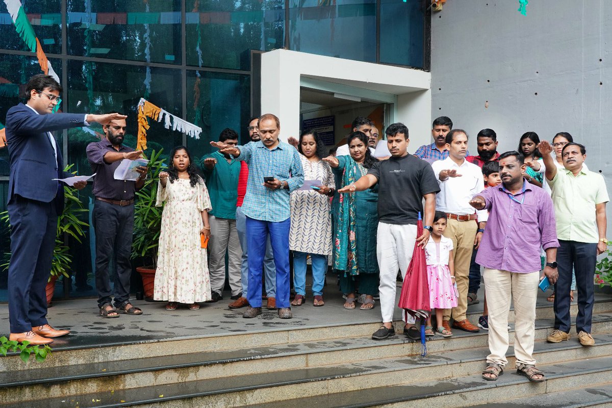 Vinay Goyal IAS🇮🇳 (@vinay_goyal2016) on Twitter photo Independence Day celebrations at Kerala State IT Mission Headquarters🇮🇳🇮🇳🇮🇳As our nation turns 78, KSITM is entering into the silver jubilee year of its formation striving to serve the citizens.❤️❤️❤️
#IndependenceDay
#India@78
<a href="/keralaitmission/">Kerala State IT Mission</a> Independence Day celebrations at Kerala State IT Mission Headquarters🇮🇳🇮🇳🇮🇳As our nation turns 78, KSITM is entering into the silver jubilee year of its formation striving to serve the citizens.❤️❤️❤️
#IndependenceDay
#India@78
<a href="/keralaitmission/">Kerala State IT Mission</a>