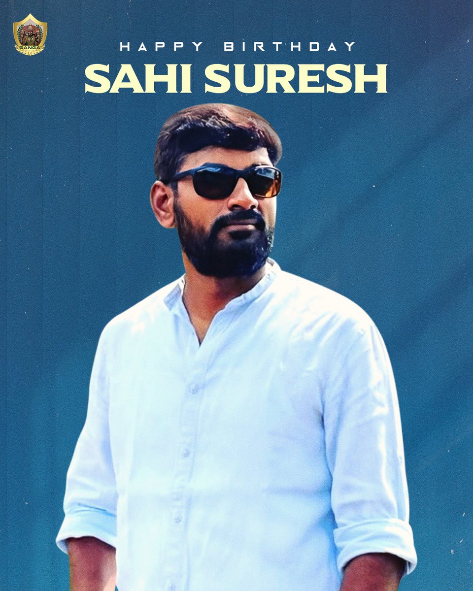 Ganga Entertainments (@gangaents) on Twitter photo Sending heartfelt birthday wishes to our Shivam Bhaje, Art director <a href="/sahisuresh/">Sahi Suresh</a> garu 🥳
Here's to many more endless creativity and continued success ✨
#HBDSahiSuresh Sending heartfelt birthday wishes to our Shivam Bhaje, Art director <a href="/sahisuresh/">Sahi Suresh</a> garu 🥳
Here's to many more endless creativity and continued success ✨
#HBDSahiSuresh