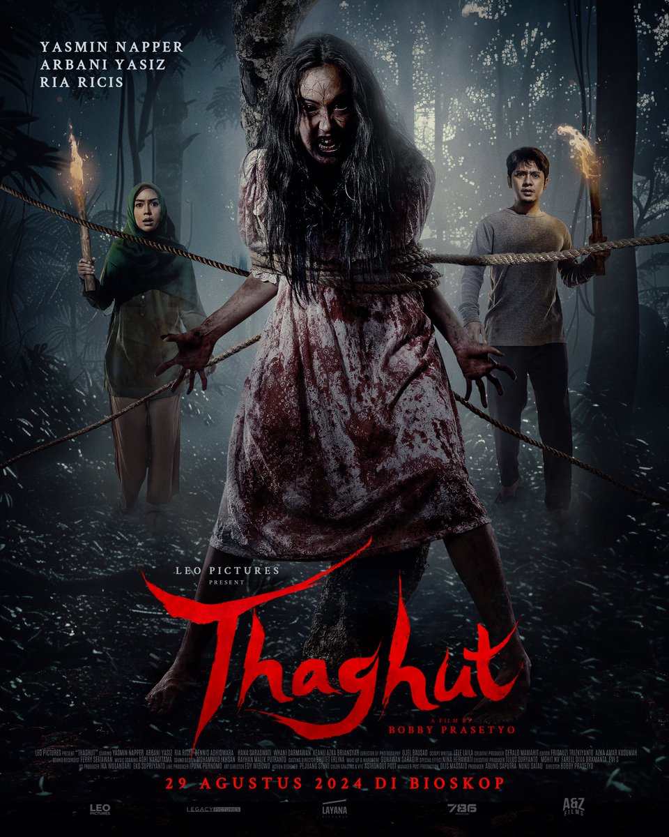 Terjebak di desa sesat, raga Ainun dikendalikan oleh Iblis. Akankah mereka selamat ?

Disutradarai oleh Bobby Prasetyo, Thaghut akan tayang di Bioskop 29 Agustus!

#LeoPictures #FilmThaghut #Thaghut #FilmIndonesia #percayasamaaku #YasminNapper #ArbaniYasiz #RiaRicis